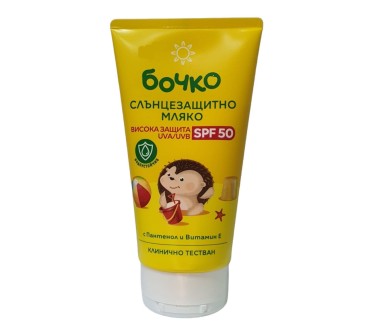 БОЧКО СЛЪНЦЕЗ. МЛЯКО SPF 50 150мл